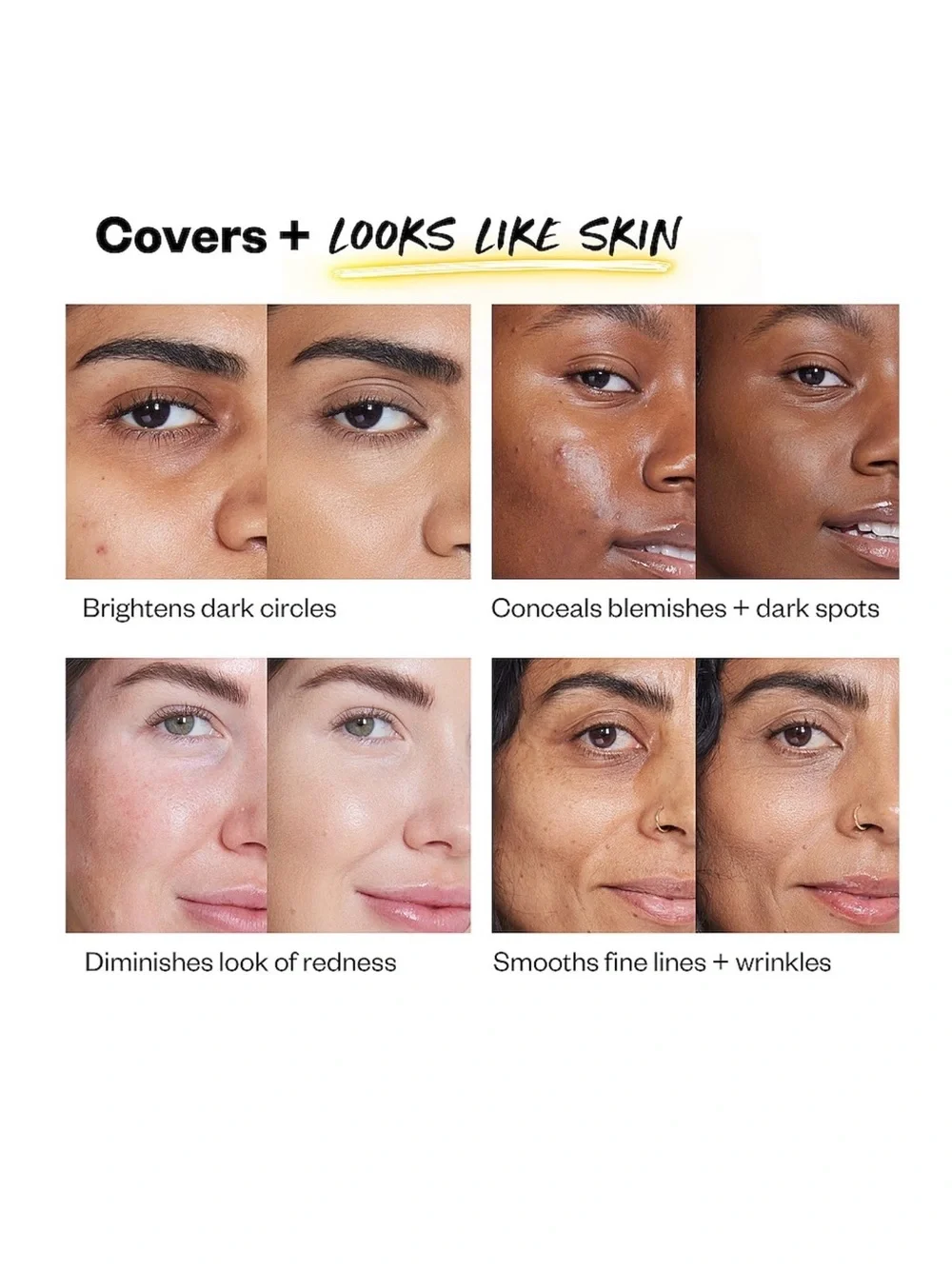 Kosas Full-Coverage Cream Concealer - Light Peach